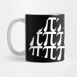 Pi number (3.142) mathematical constant Mug